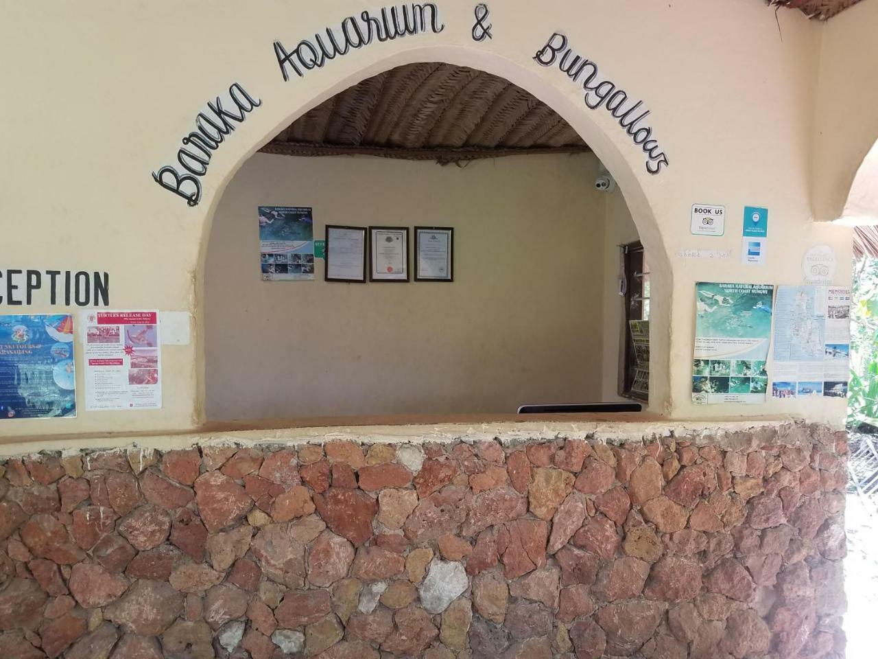 Baraka Aquarium Bungalows Nungwi Dış mekan fotoğraf